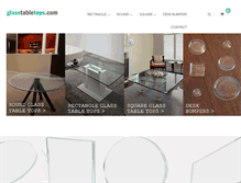Tablet Screenshot of glasstabletops.com